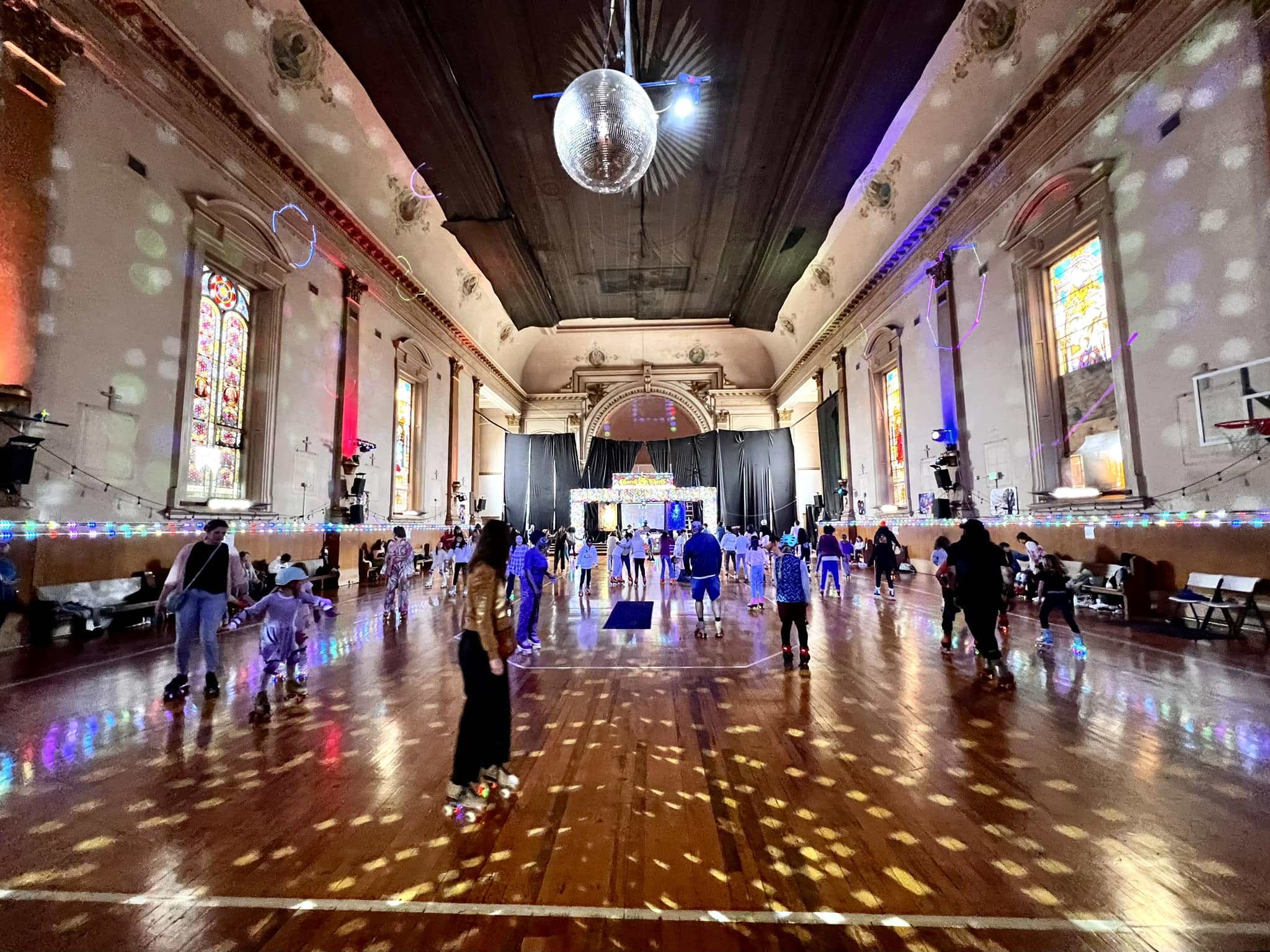 Church of 8 Wheels roller skating disco